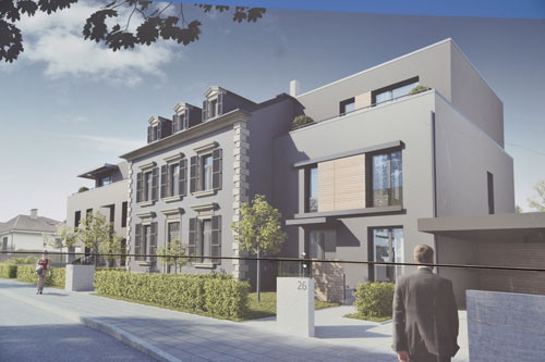 Referenz Neubau in Huncherange